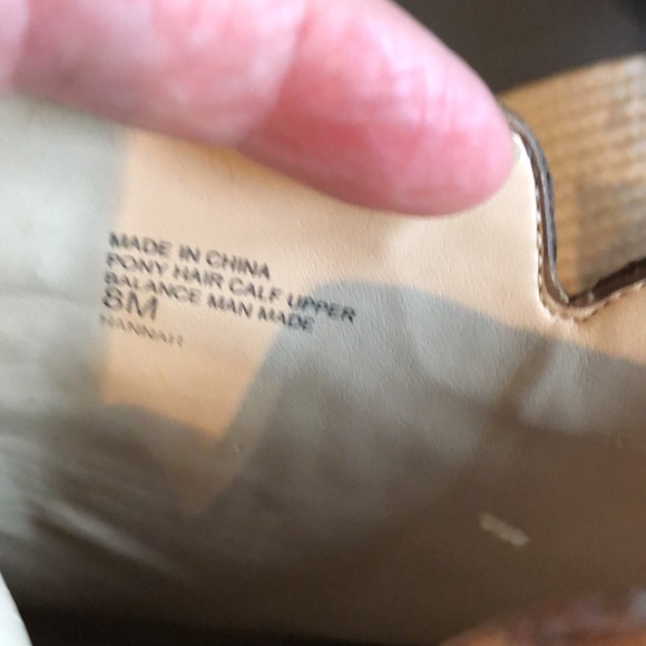 INC calf Booties 8M , worn once excellent condition, 3 inch heel, - Picture 5 of 6